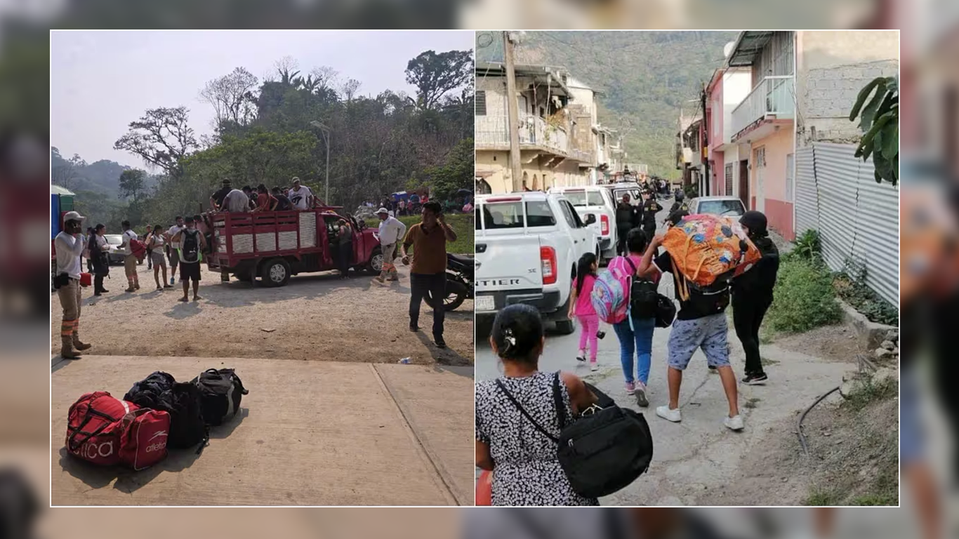 Violencia causa desplazamiento masivo de indígenas en Chiapas