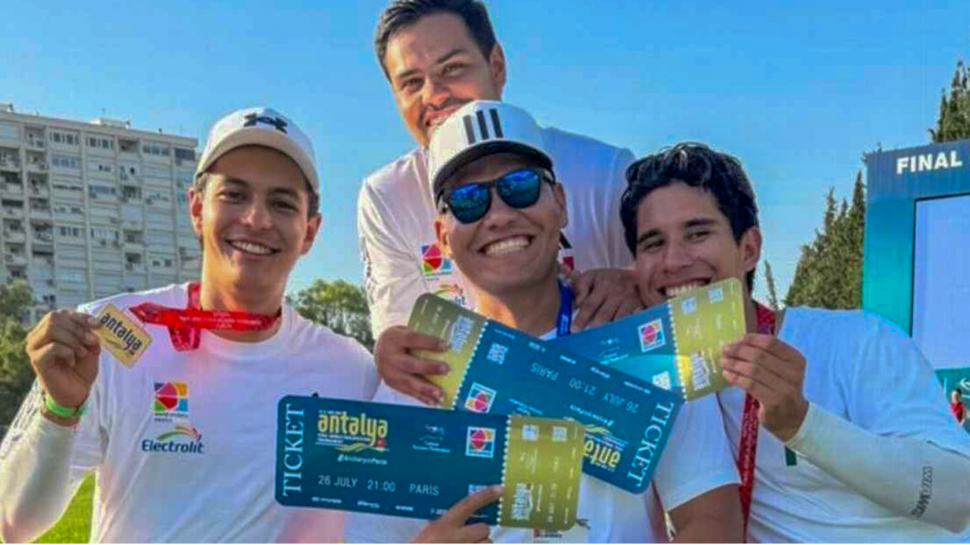 ¡Equipo de tiro con arco mexicano conquista oro en Turquía y asegura boleto a París 2024!