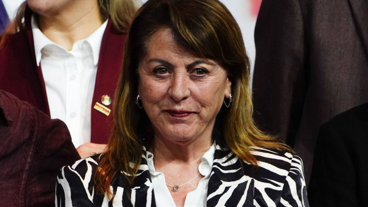 margarita gonzalez saravia en evento de celebracion elecciones 2024