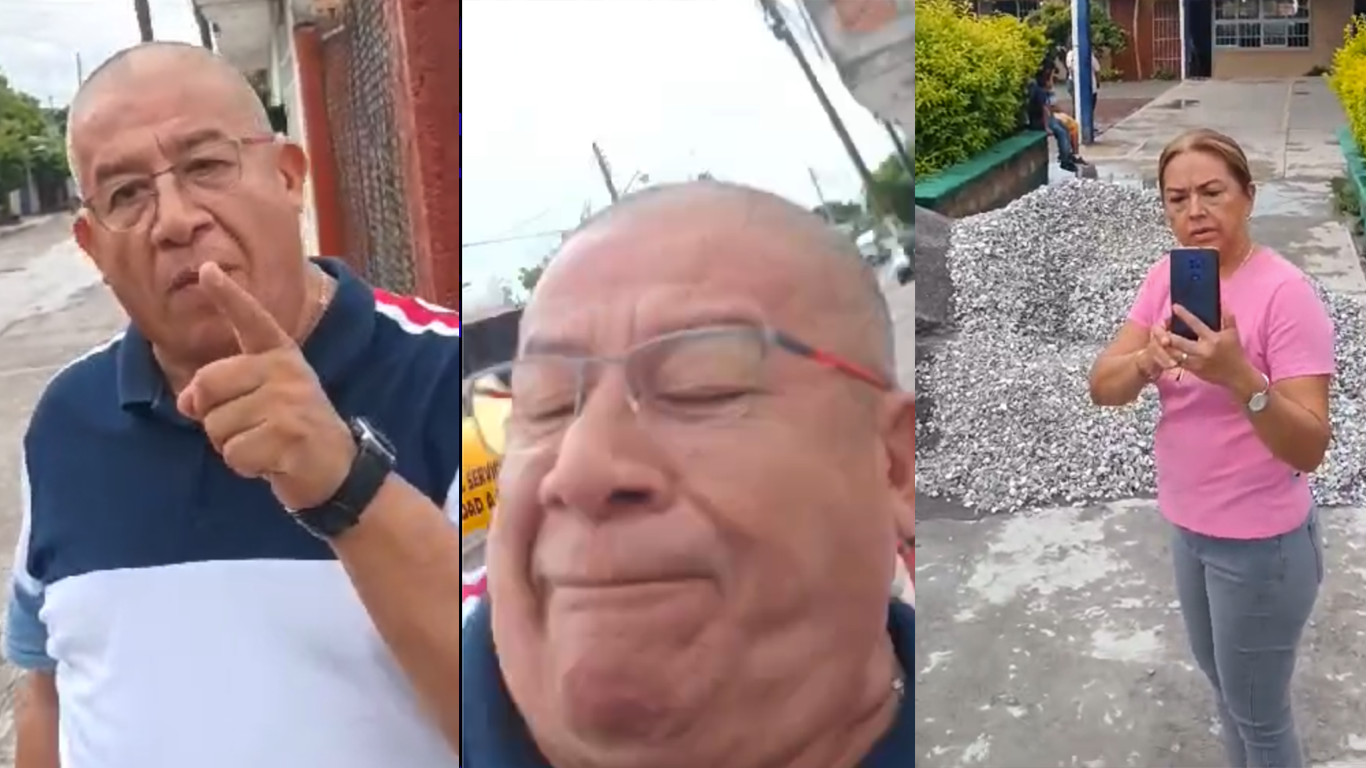 (Video) Esposo de directora de primaria agrede a padre de familia en Tlaltizapán