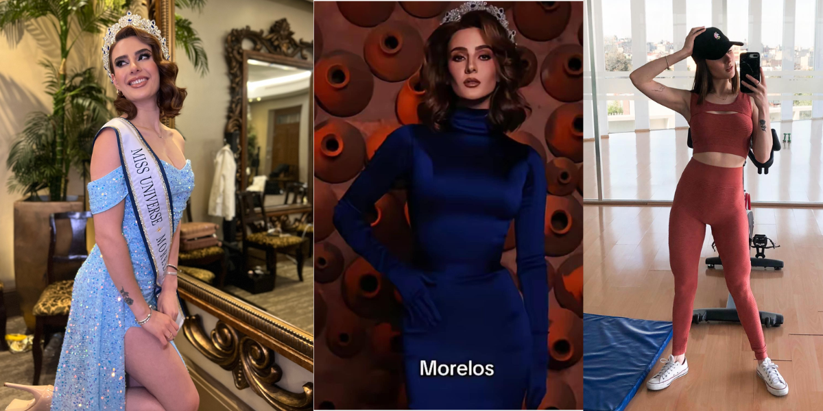 Pamela Ulacia busca convertirse en Miss Universo.