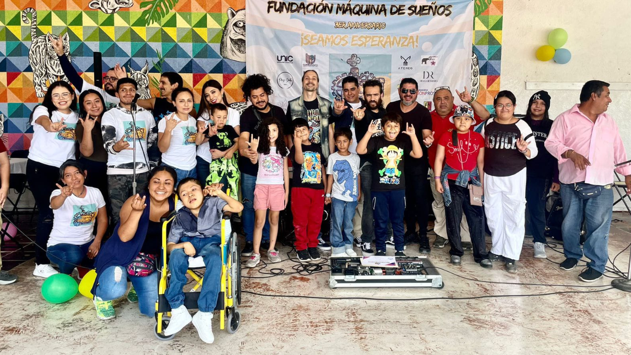 fundacion maquina de sueños morelos tercer aniversario
