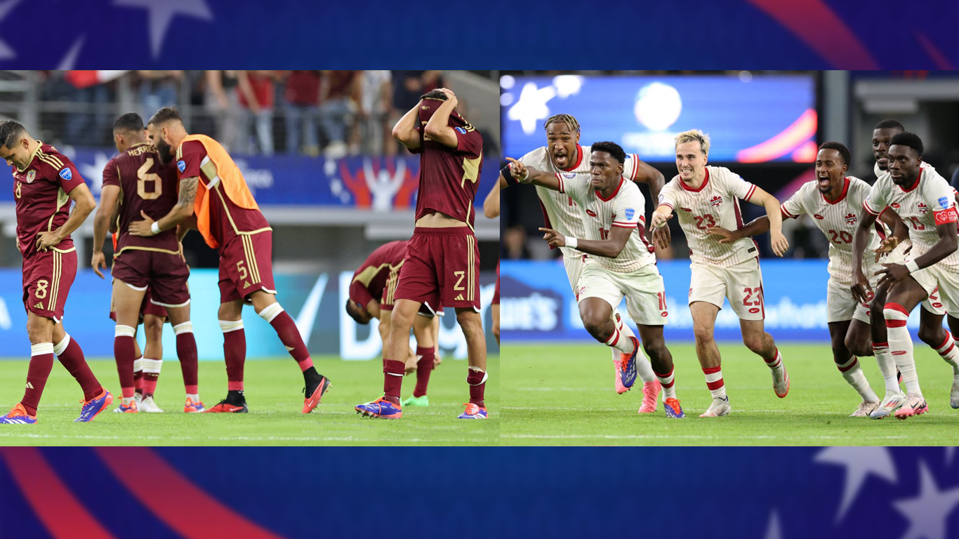 Canadá elimina a Venezuela en penales; avanza a semifinales contra Argentina