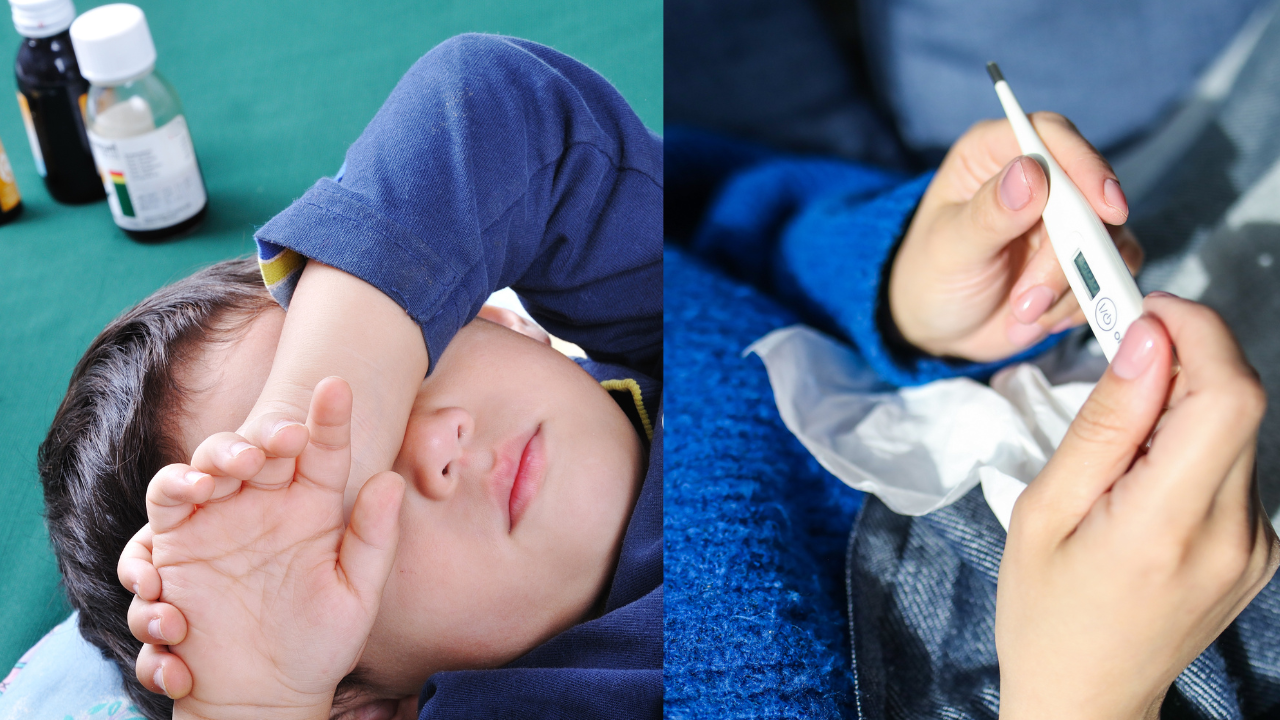 dengue influenza gripa niños