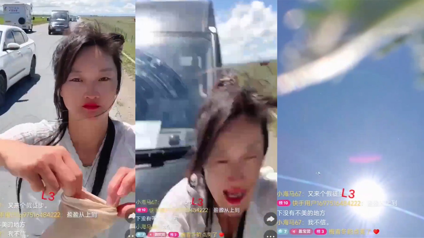 Video | ‘Influencer’ es atropellada mientras transmitía en vivo en una carretera