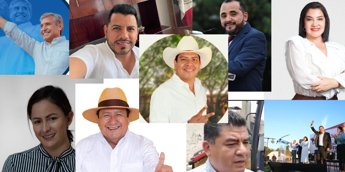 Nueve alcaldes se reeligieron. 