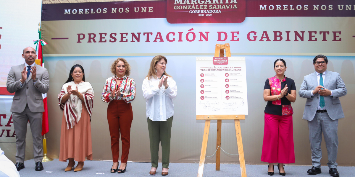 El Decálogo es un documento de compromisos hacia Morelos.