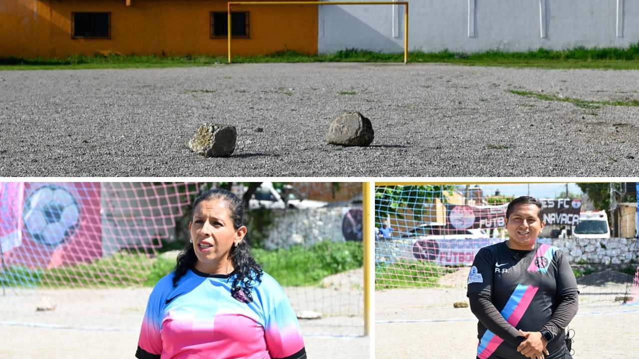 renovacion espacio deportivo Jiutepec morelos 