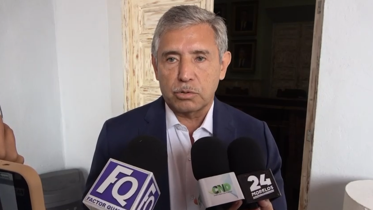 presidente municipal de Cuernavaca jose luis uriostegui derrumbe los pilares