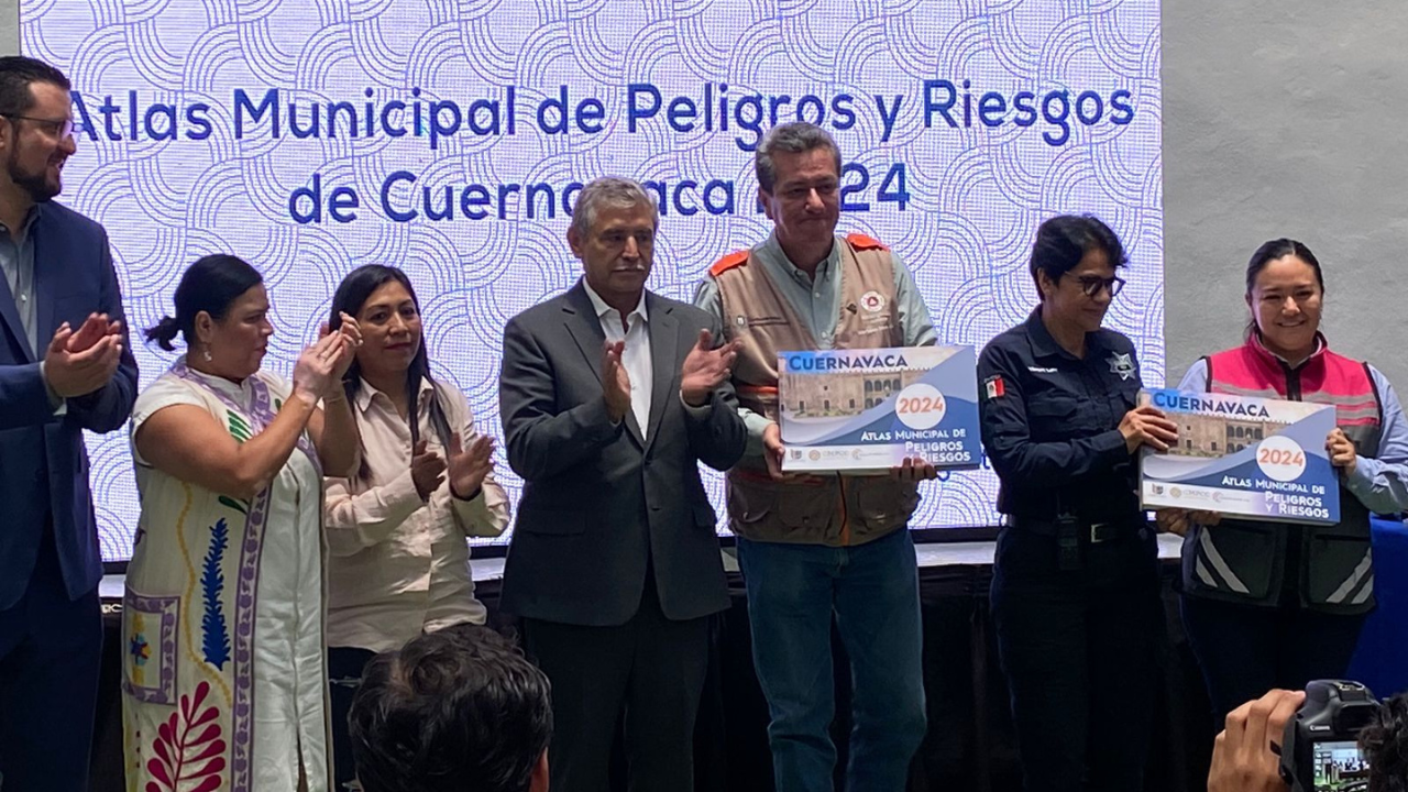Cuernavaca, único municipio que ha actualizado su "Atlas de Riesgo"