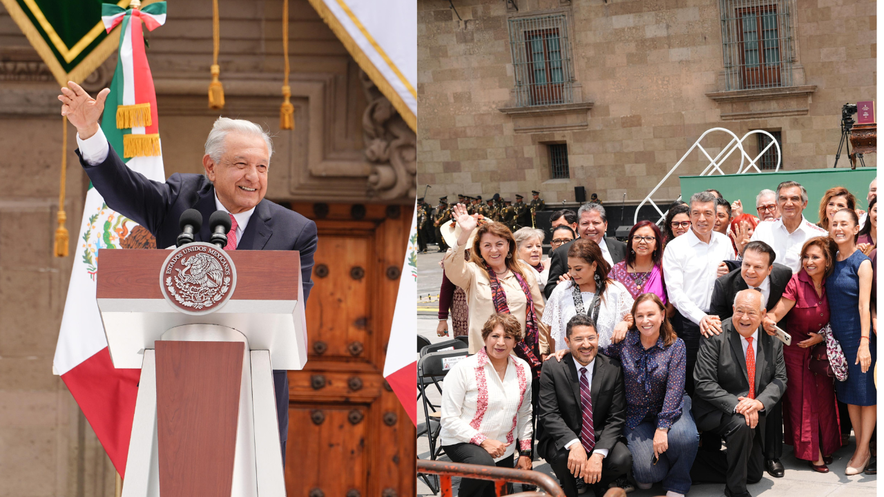 Margarita Saravia, presente en último Informe de Gobierno de AMLO
