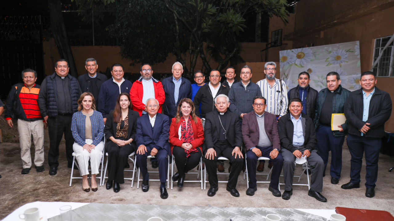 Iglesia Católica de Morelos busca colaborar en la construcción de la paz junto a Margarita González Saravia