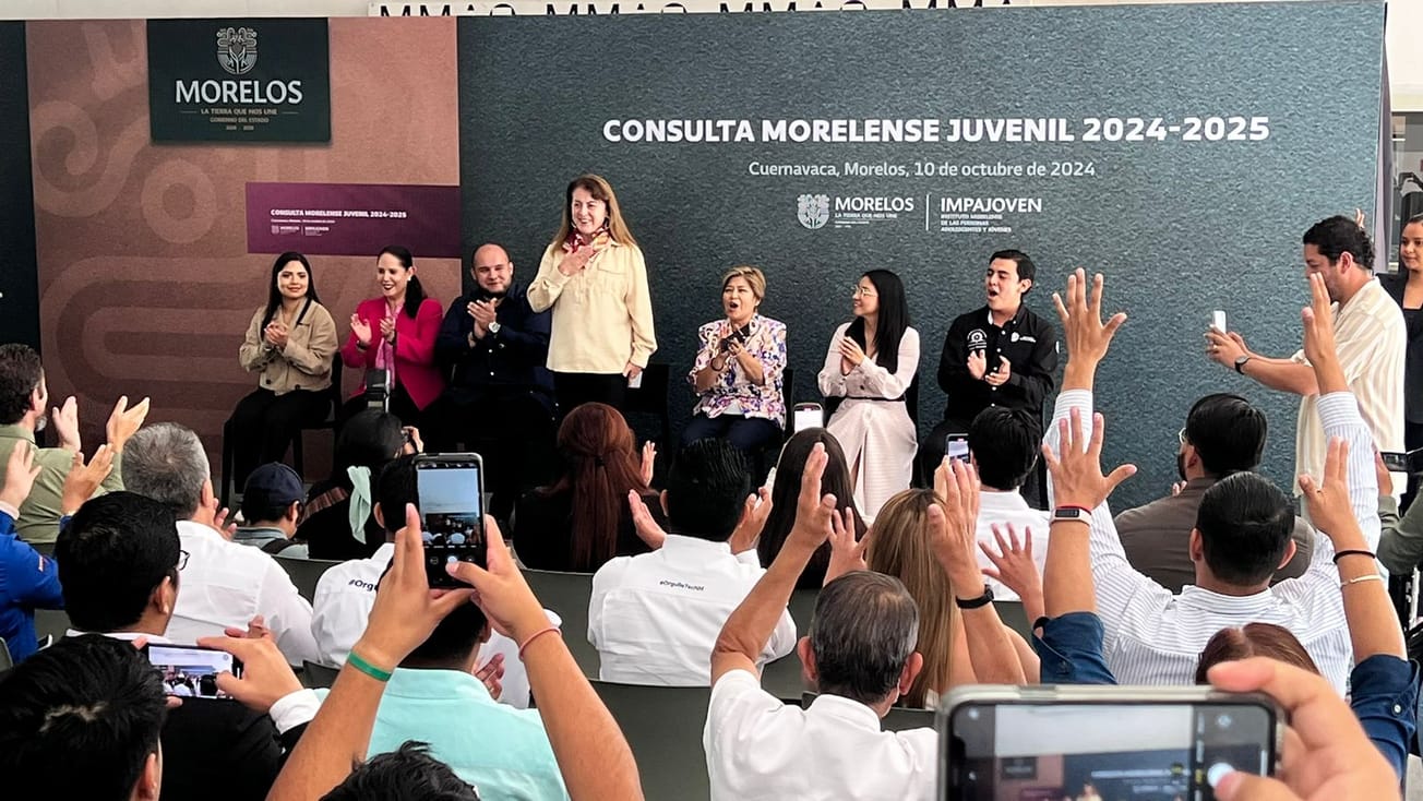 Fortalecerá Margarita González Saravia a la juventud como estrategia de paz en Morelos