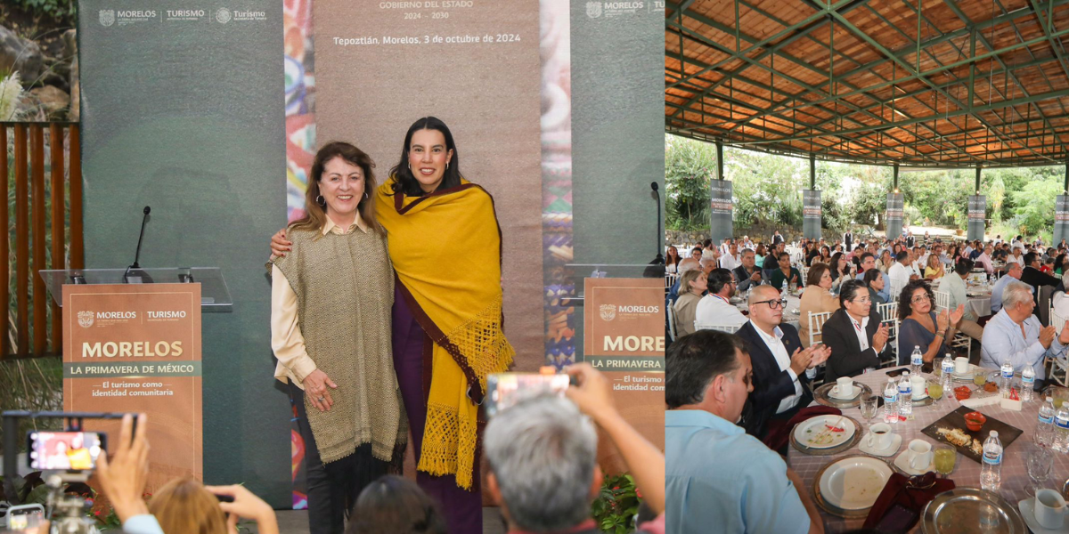 La gobernadora del estado, estuvo acompañada de la secretaria de Turismo federal.