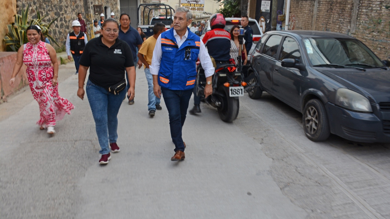 Ayuntamiento de Cuernavaca concluye obra de nuevas líneas de agua en Chamilpa