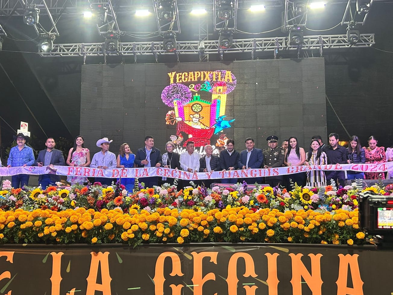 Inauguran la Feria de la Cecina y Tianguis Grande 2024 en Yecapixtla