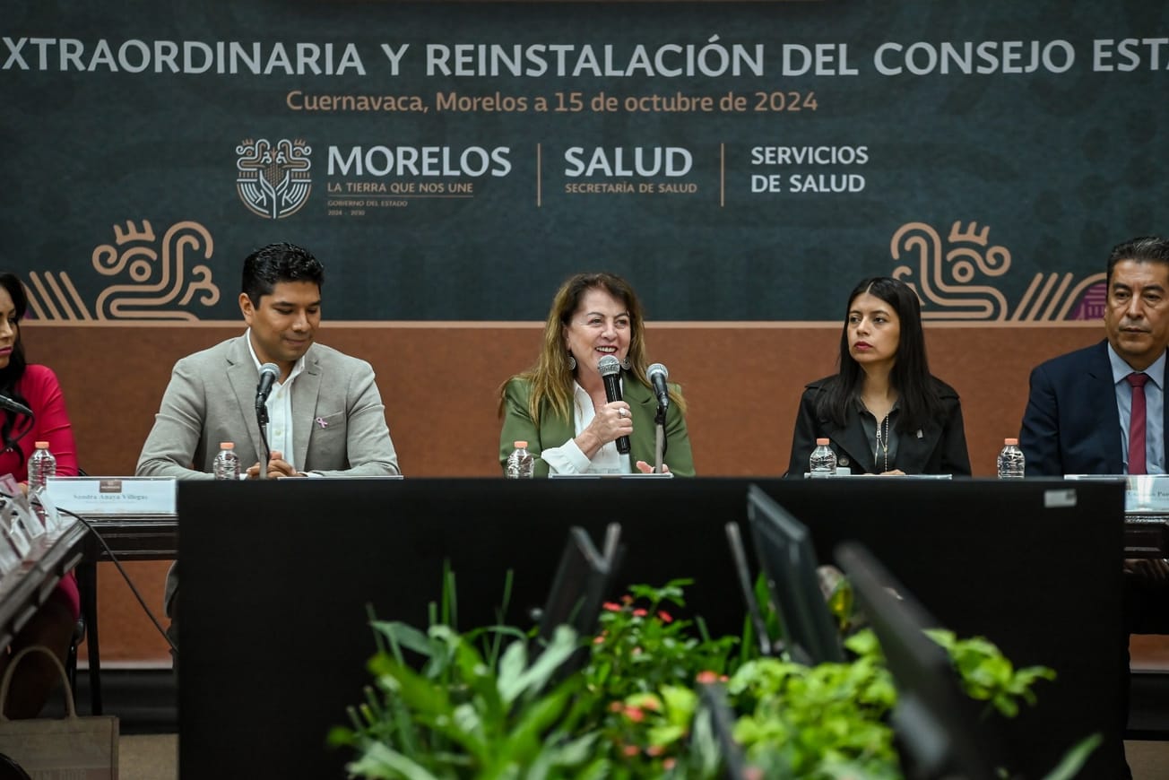 Fundamental atender al pueblo de Morelos en materia de salud: Margarita González Saravia