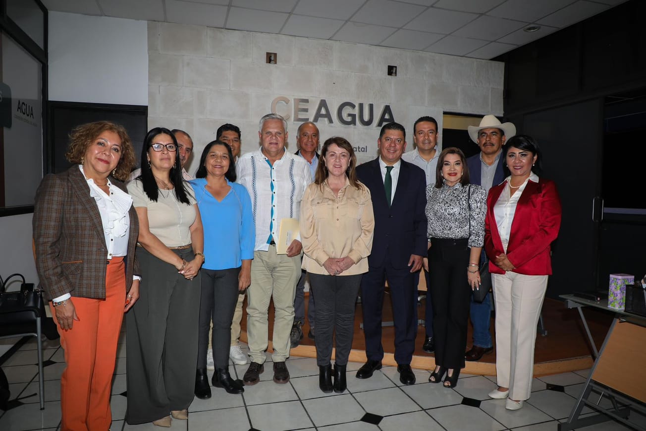 Margarita González Saravia anuncia acciones para garantizar recurso hídrico