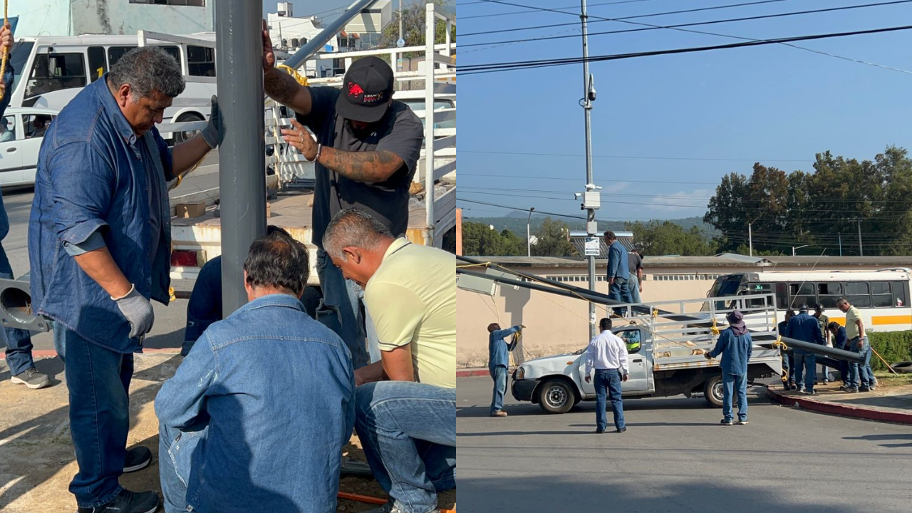 Instalan cámaras en Avenida Universidad 