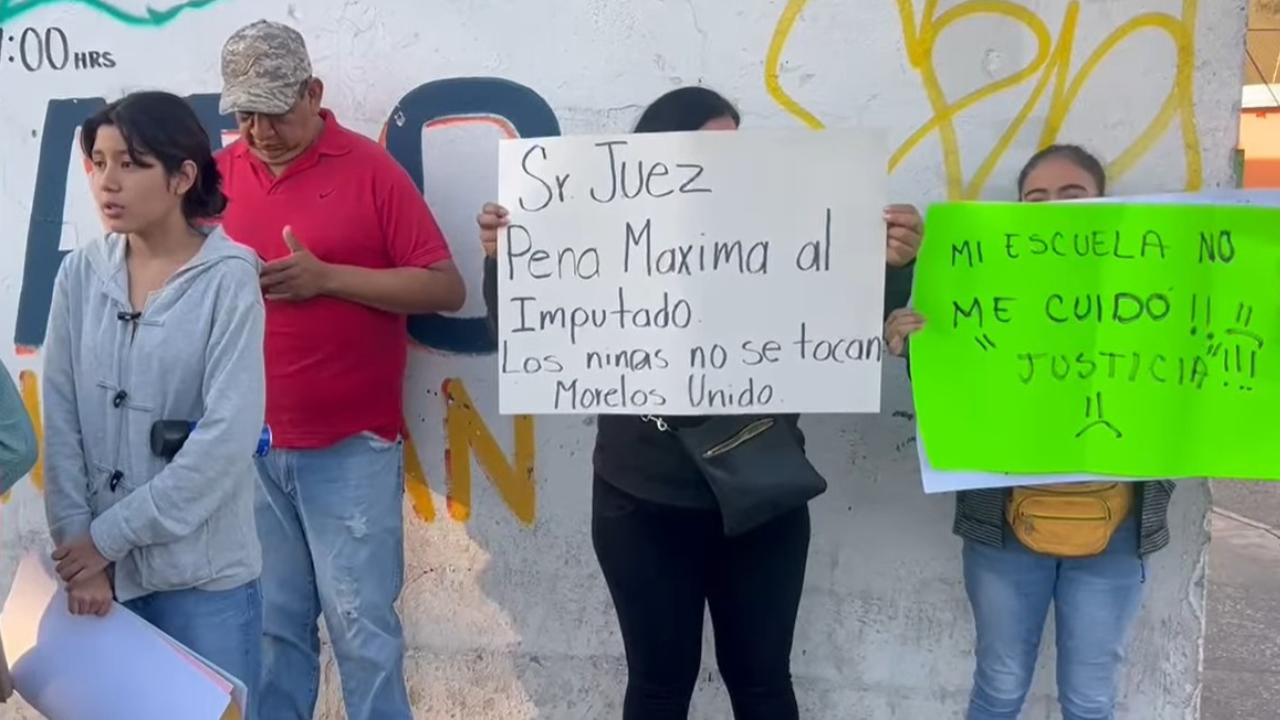 Exigen condena máxima a agresor de menor.