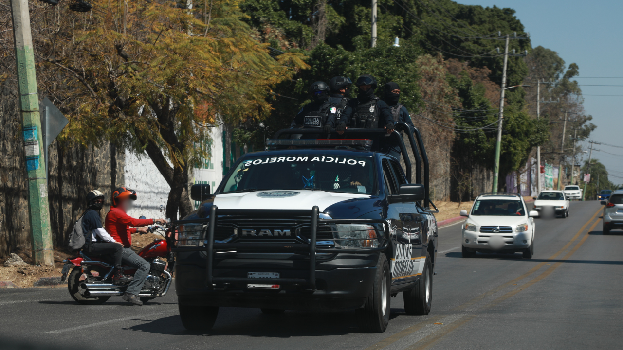 Policías de Morelos.