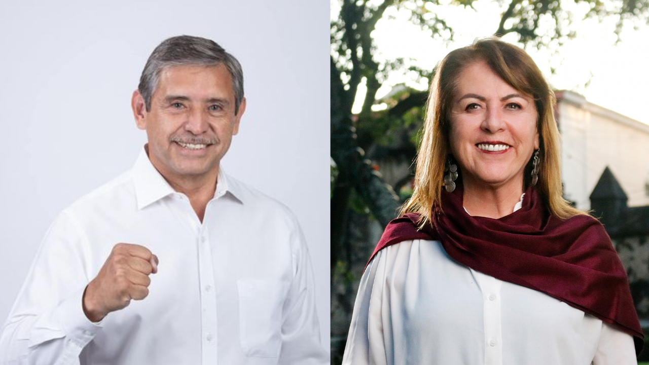 José Luis Urióstegui y Margarita González Saravia.