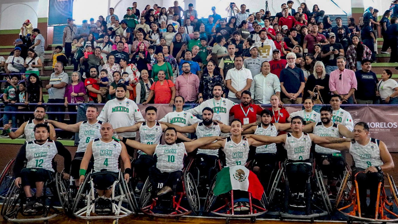 México: campeón centroamericano de Básquetbol sobre silla de ruedas