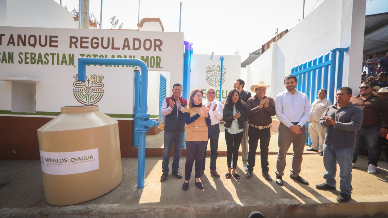 Responden a necesidades en materia hídrica 