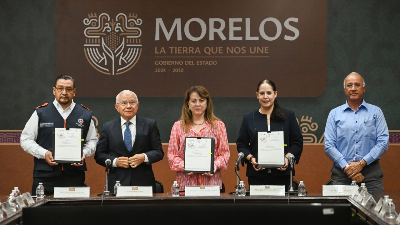 Firma de Convenio para Nueva Escuela Mexicana en Morelos.
