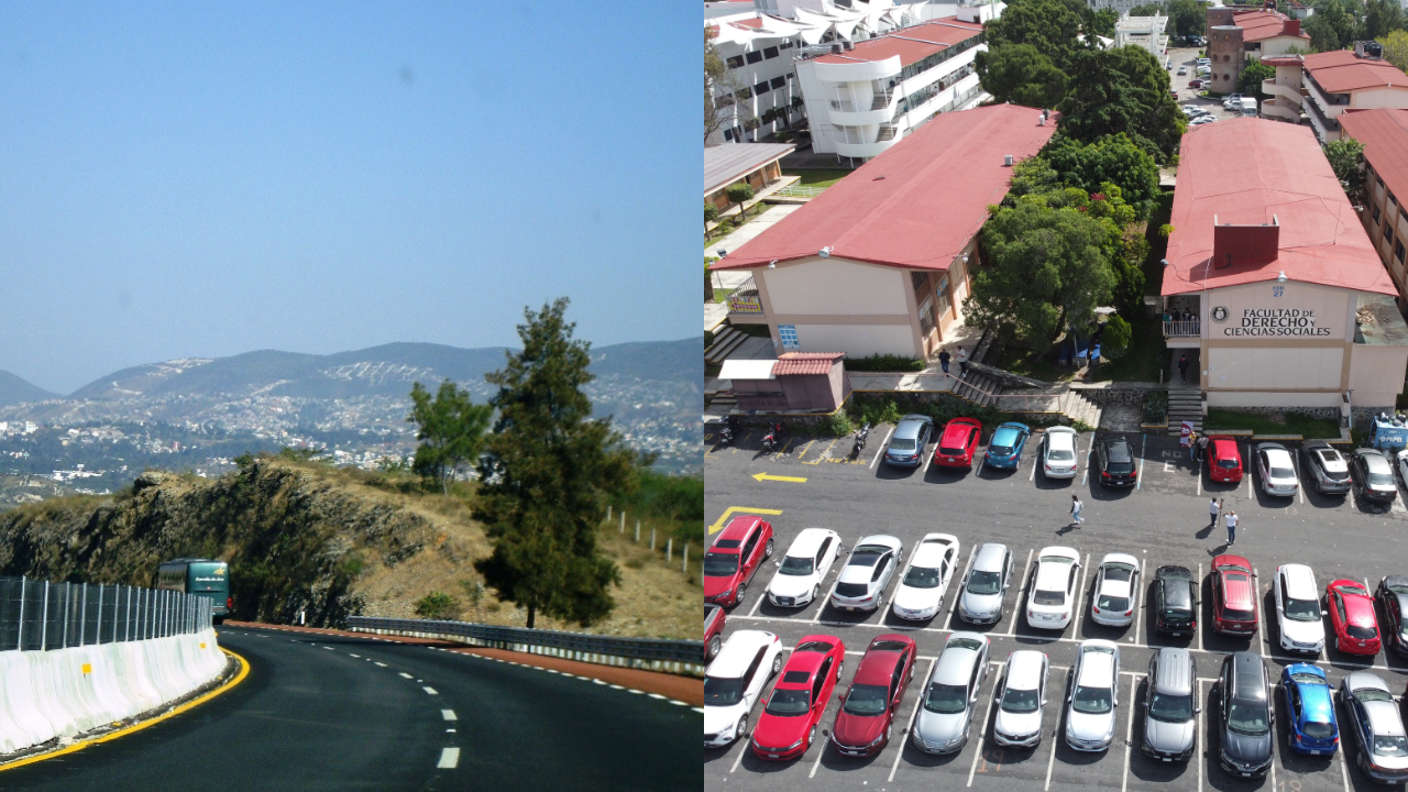 Carreteras de Morelos y la UAEM. 