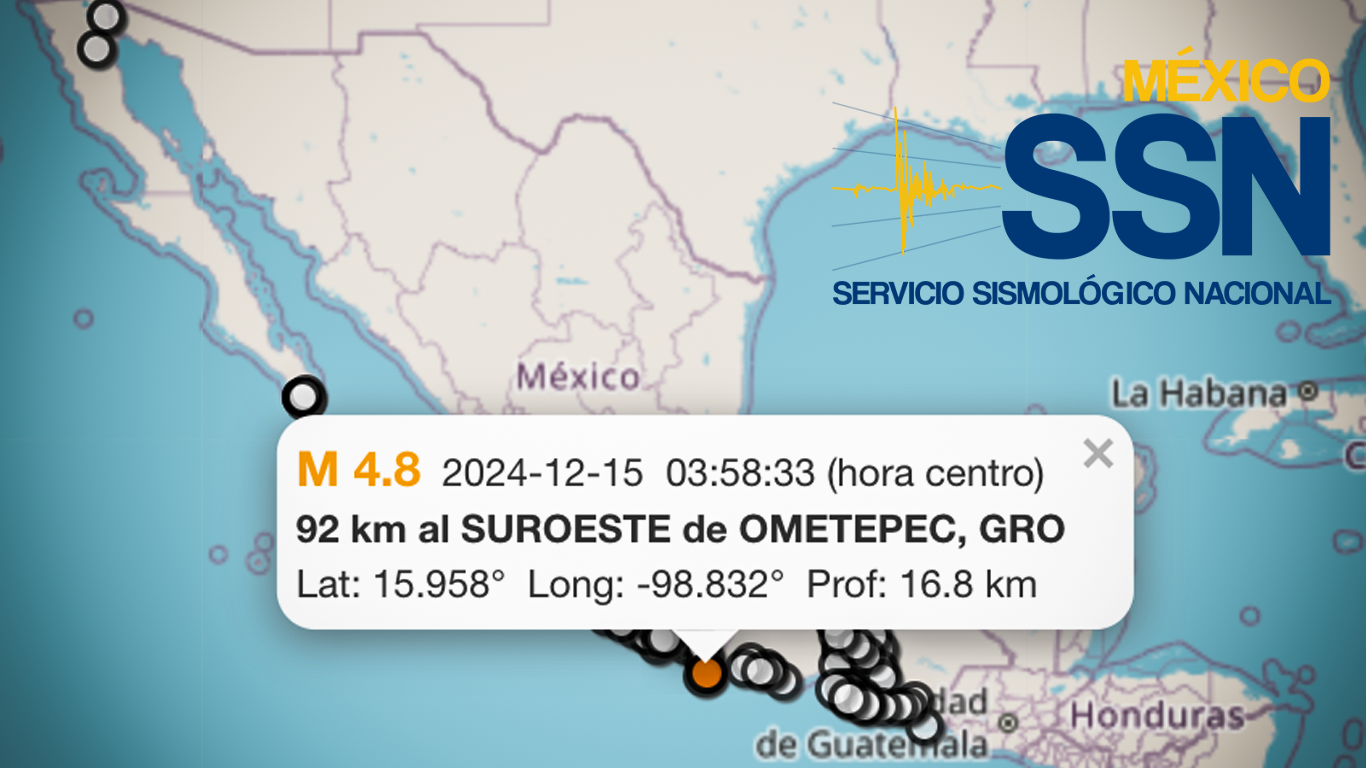 70 Sismos sacuden a México este domingo
