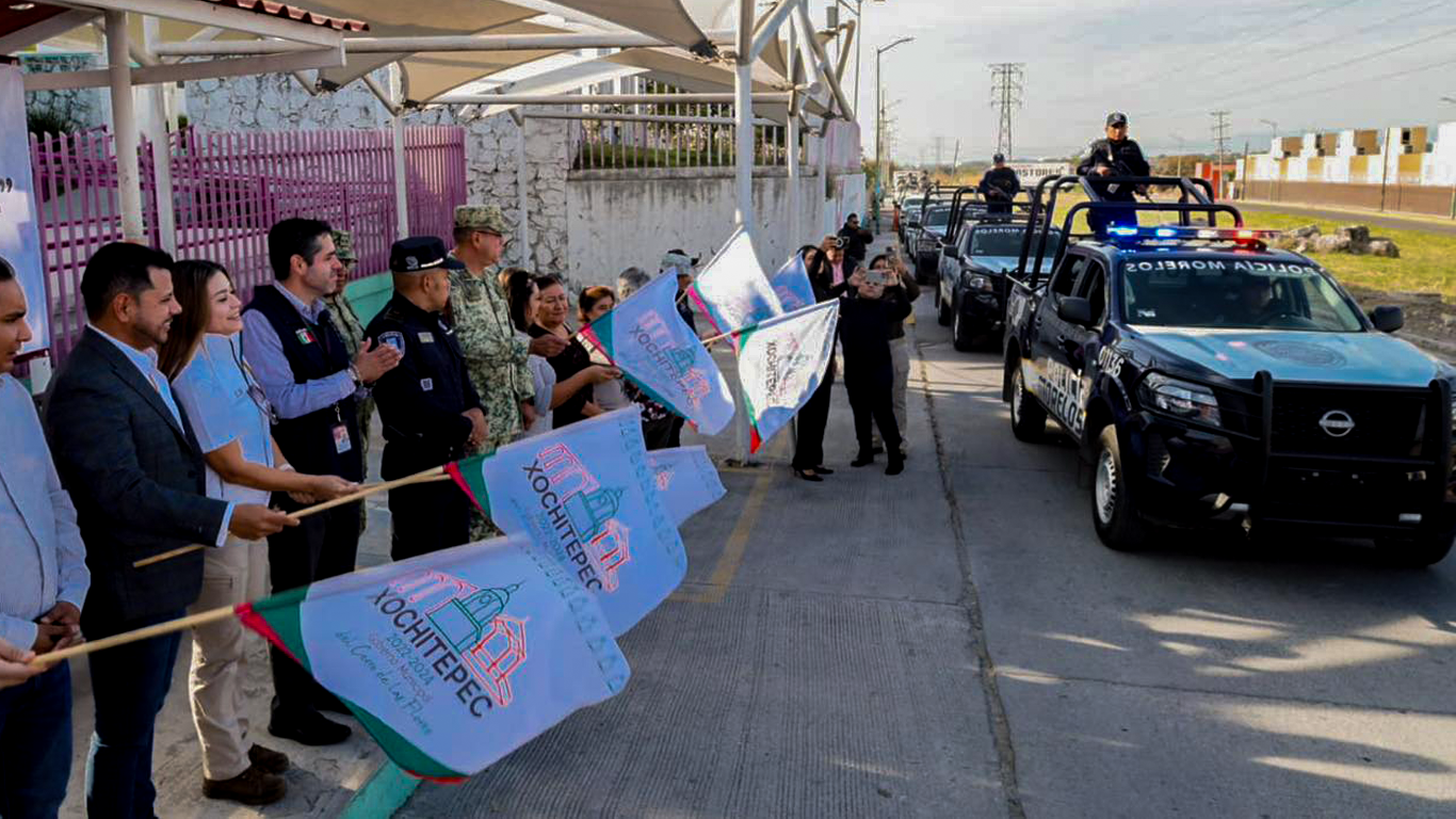 Refuerzan Seguridad en Xochitepec para la temporada vacacional