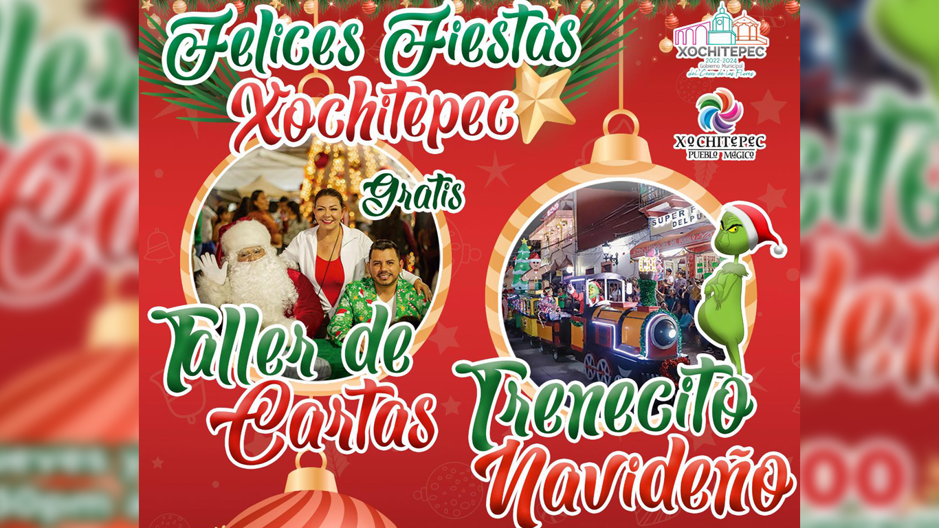 La navidad en xochitepec se vive con show de nieve artificial