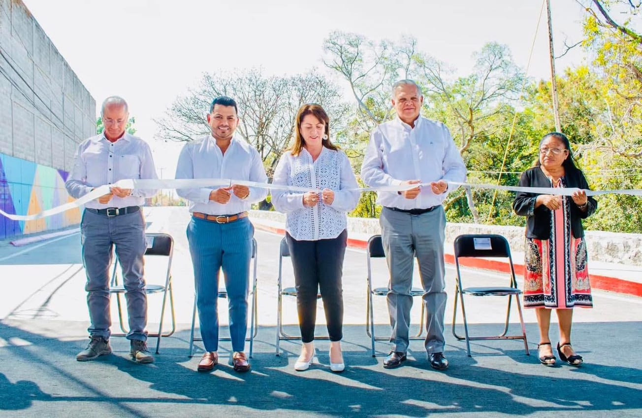 Chalo Flores agradece apoyo de la gobernadora en rehabilitación del acceso a Xochitepec