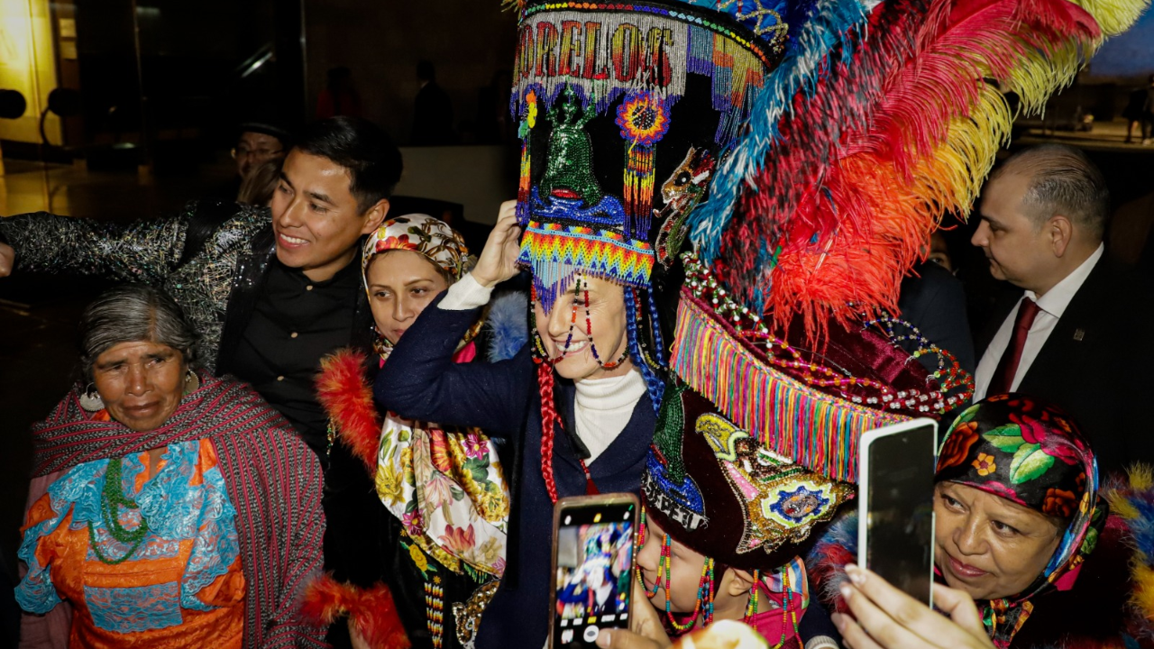 Participa Morelos en reapertura del segundo piso del Museo Nacional de Antropología 