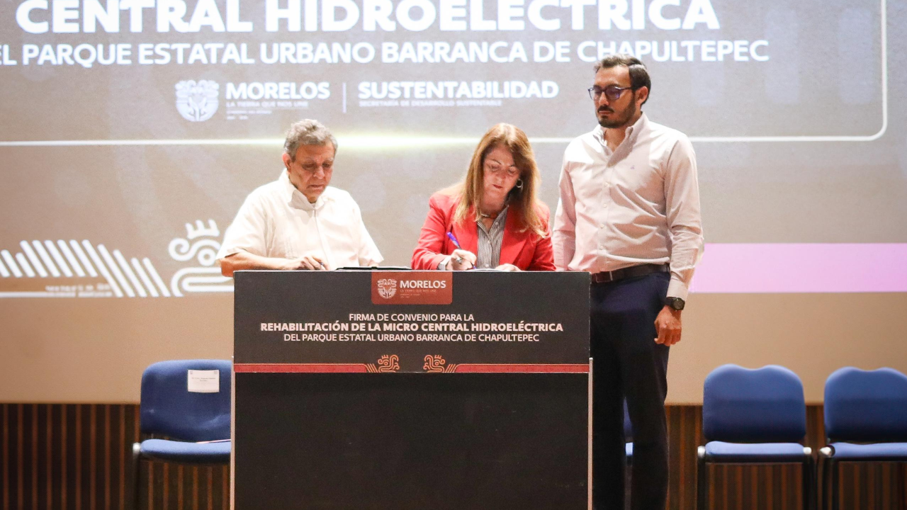 Fortalecerá Gobierno de Morelos, infraestructura energética del Parque Chapultepec 
