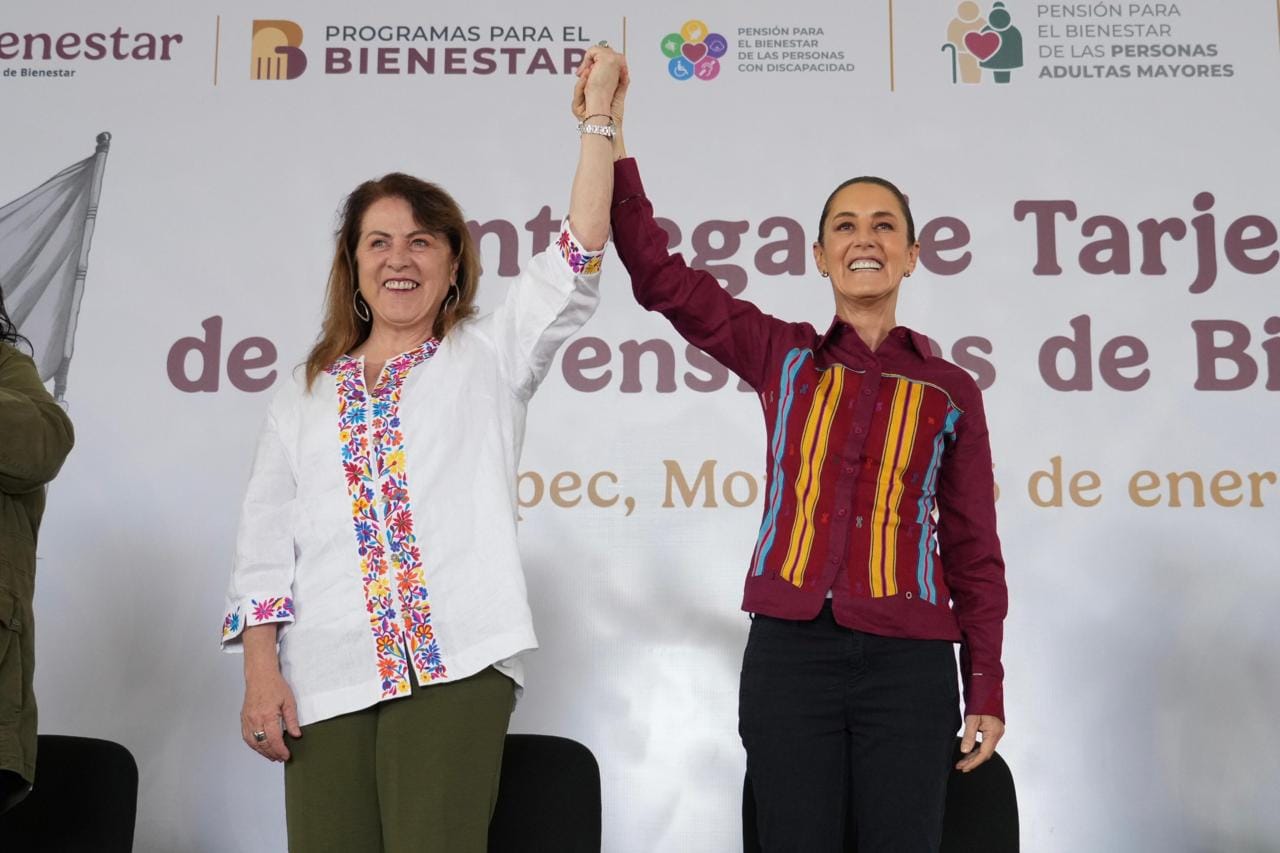 Claudia Sheinbaum y Margarita González Saravia se unen por la transformación de Morelos