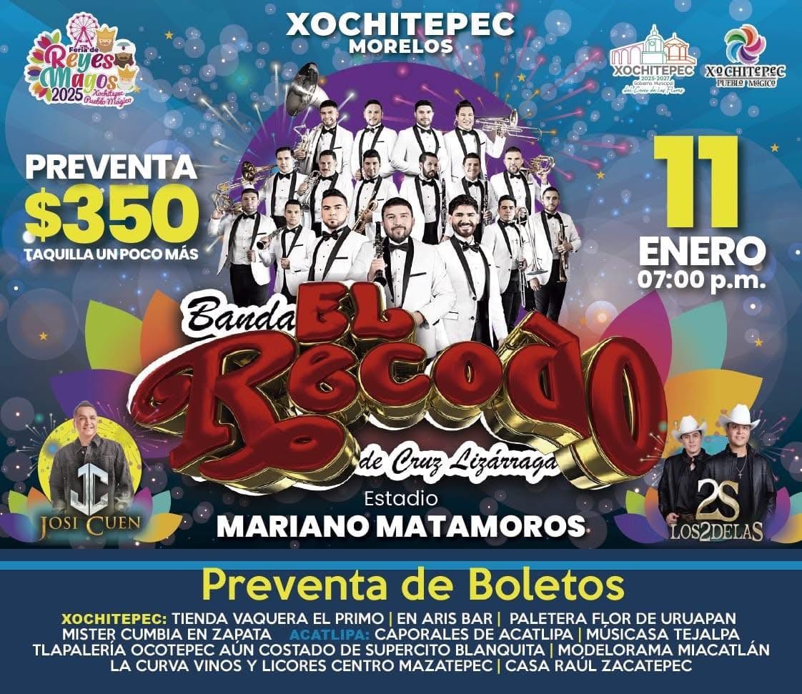 ¡No te pierdas la Feria de Reyes Magos Xochitepec 2025!