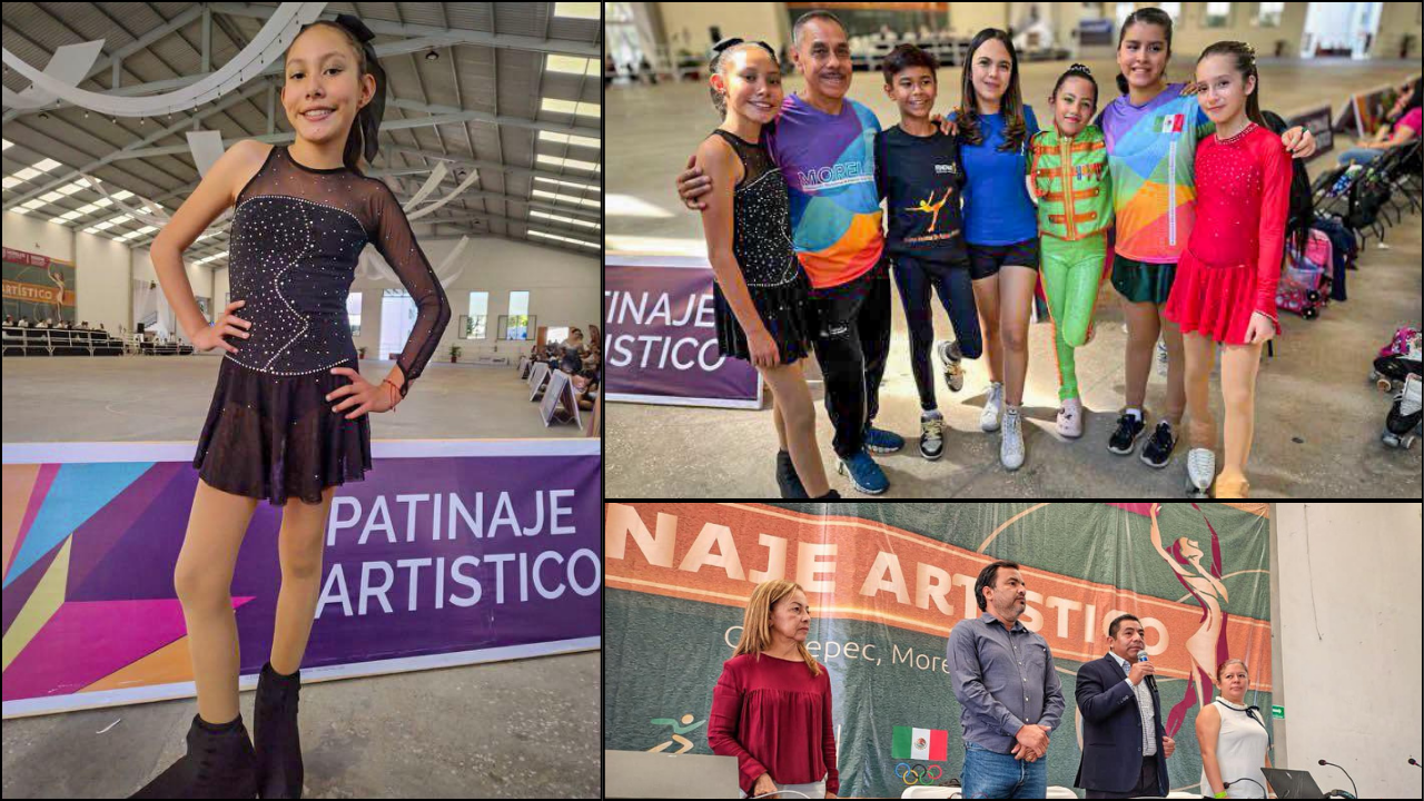 Luce Morelos en Copa Federación Mexicana de Patinaje Artístico 2025