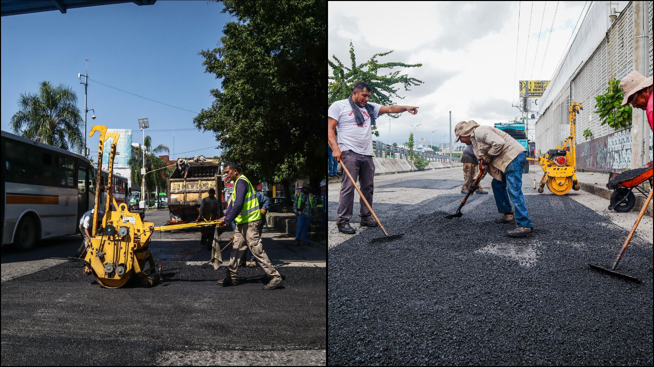 Disminuyen baches en Cuernavaca con programa para ciudad segura y transitable