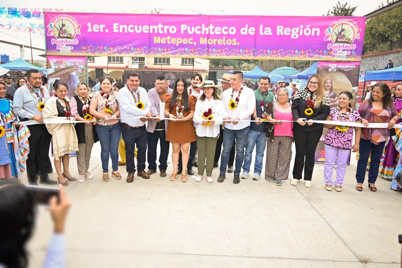 Morelos exalta sus tradiciones en el 1er Encuentro Puchteco Metepec 2025