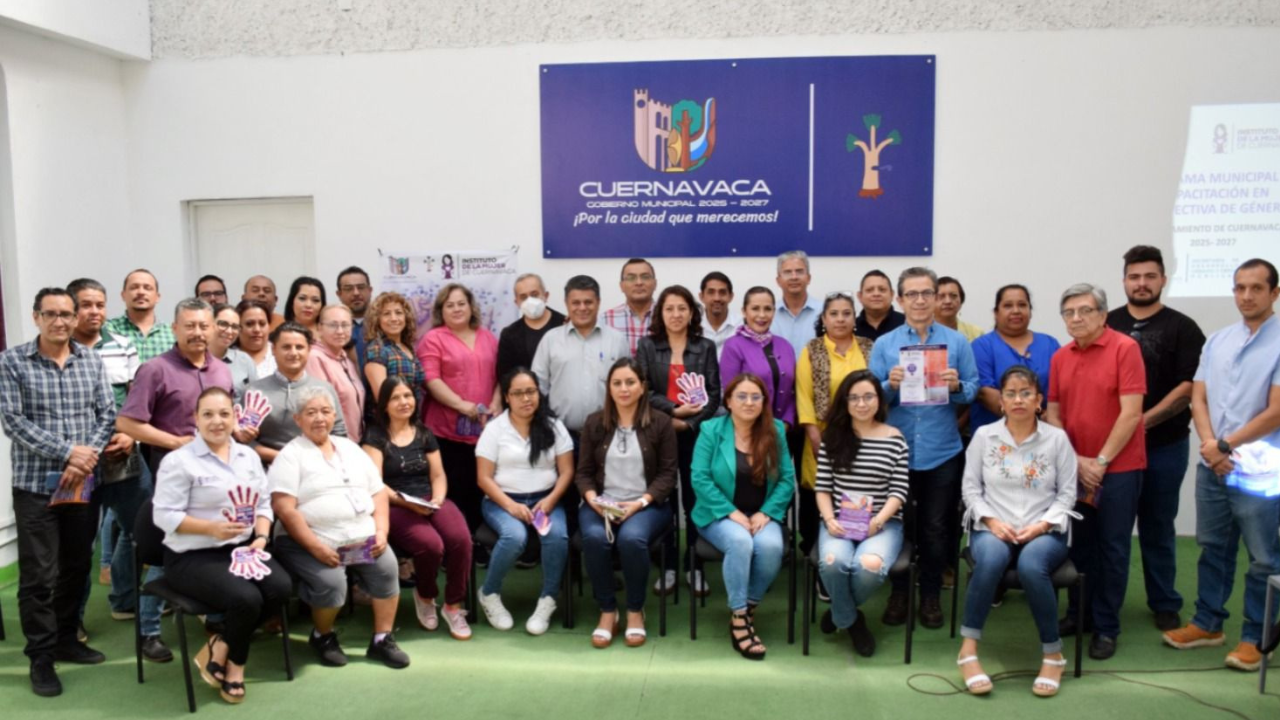 Inicia Programa de Capacitación en Perspectiva de Género en Cuernavaca