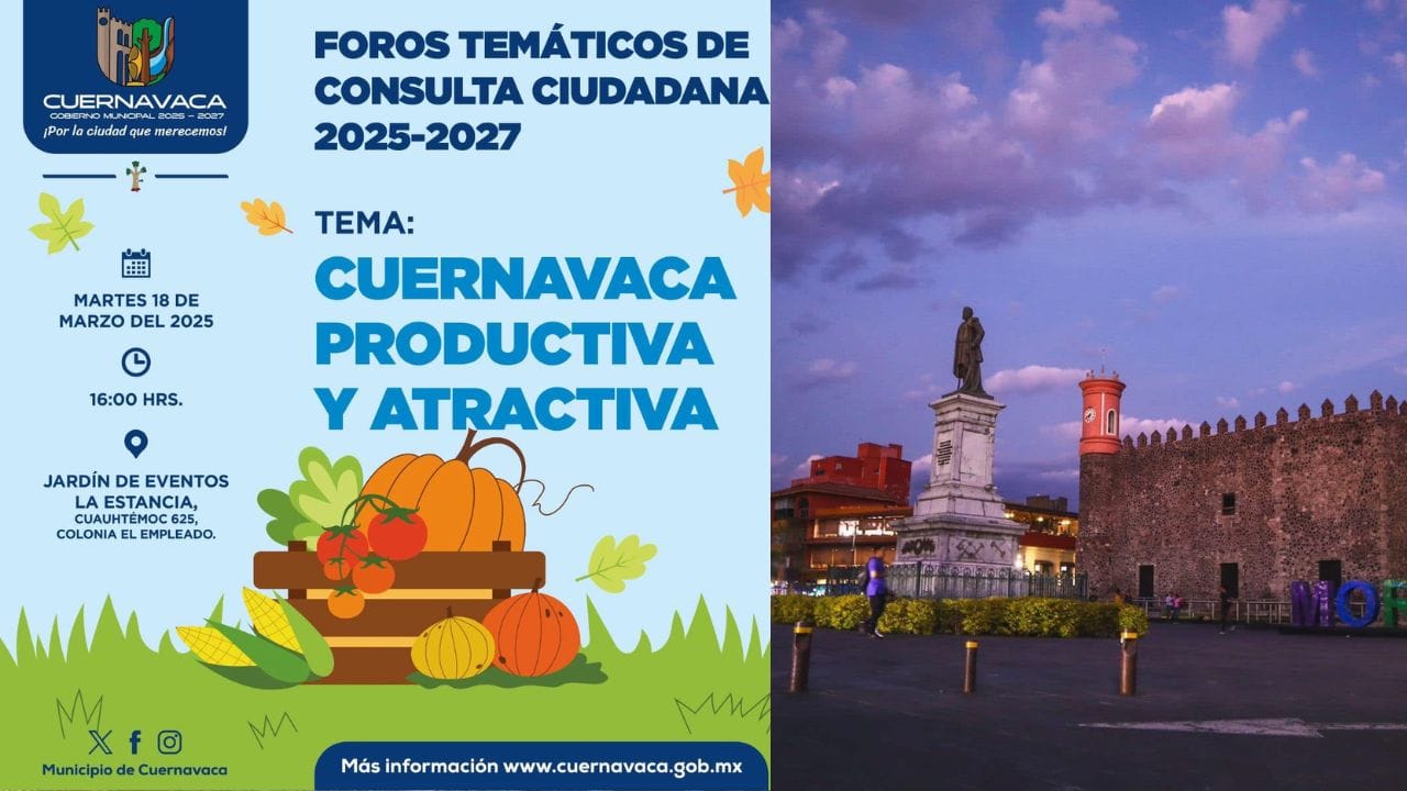 Implementa Ayuntamiento Cuernavaca Foros de Consulta Ciudadana