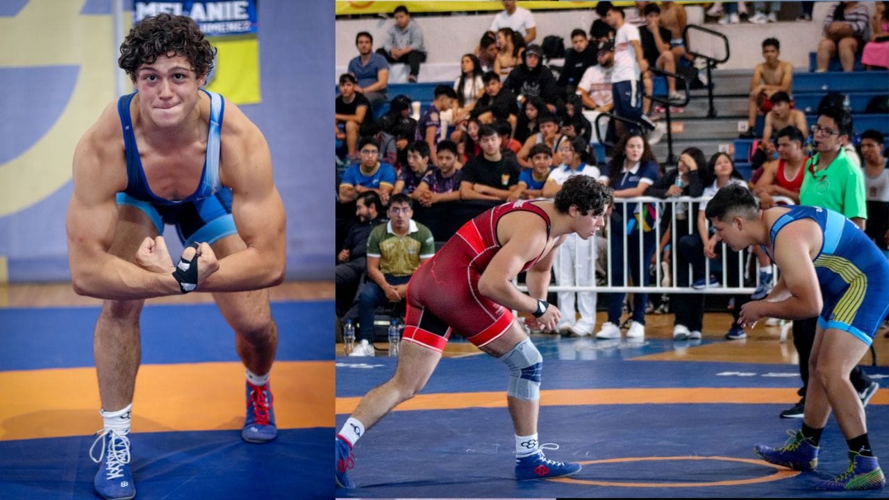 ¡Un auténtico gladiador! Busca morelense ser medallista de lucha olímpica de Olimpiada Nacional 2025