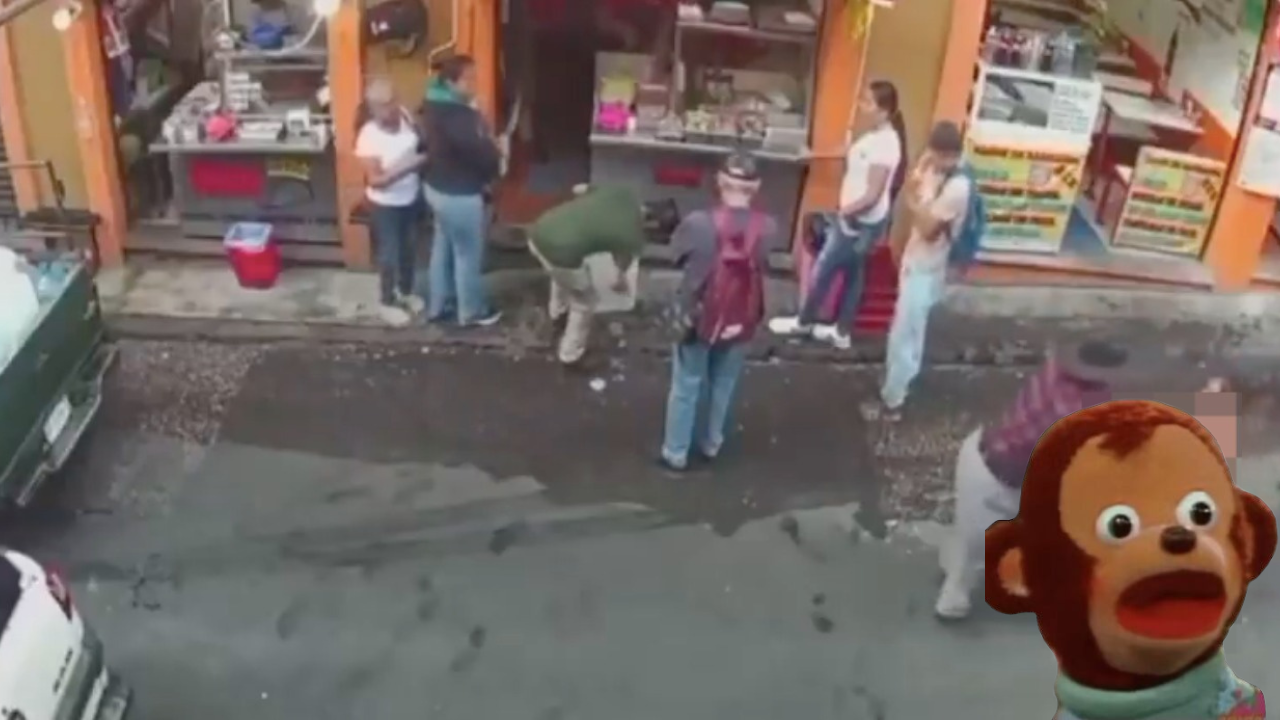 Le roban su bolso y sale corriendo sin ropa en centro de Cuernavaca