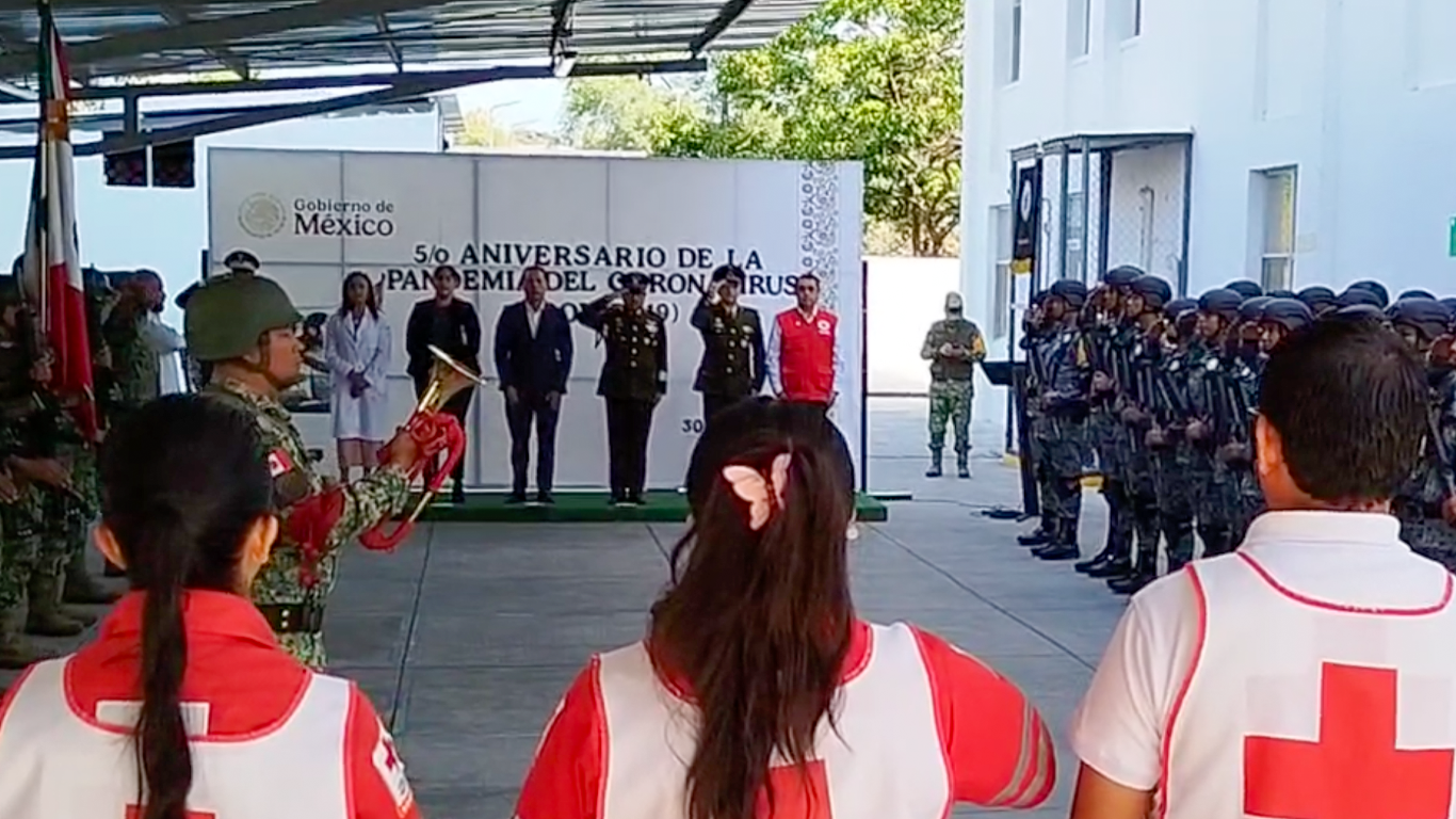 Morelos conmemora 5 años del inicio de la pandemia de COVID-19