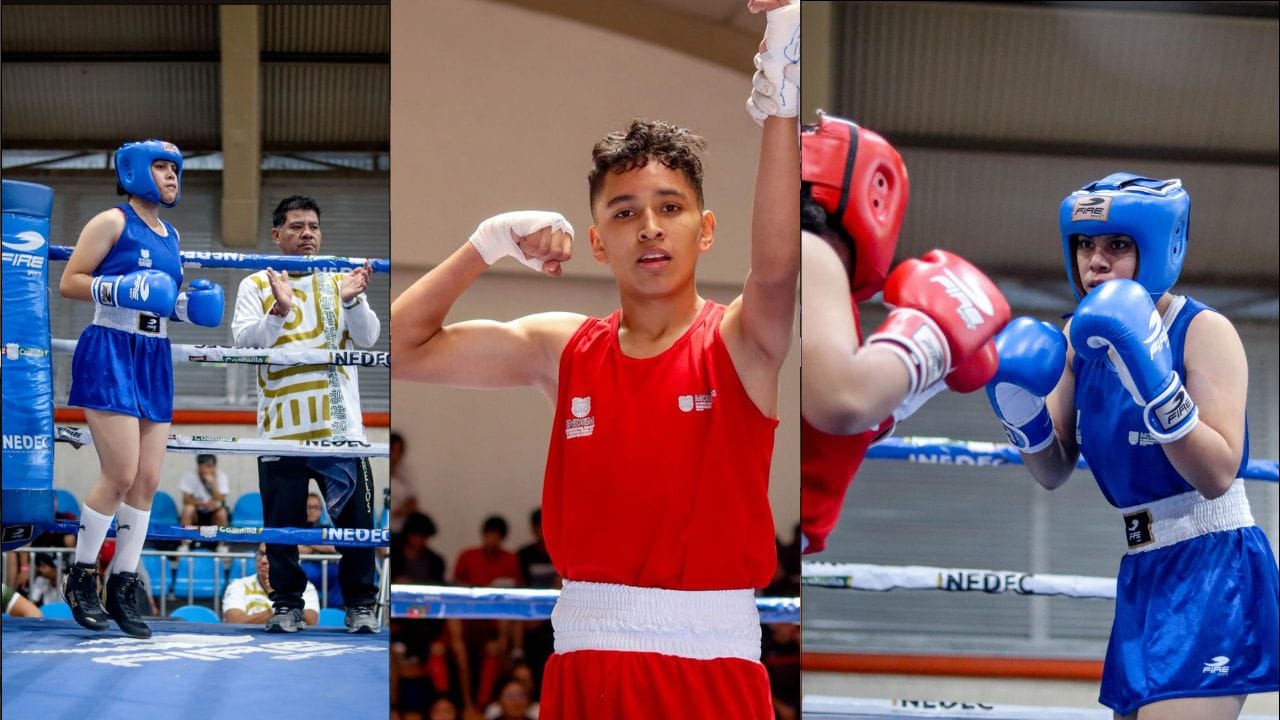 Edu Aranda y Abigail Benítez comienzan con puño en alto en 'macro' de boxeo