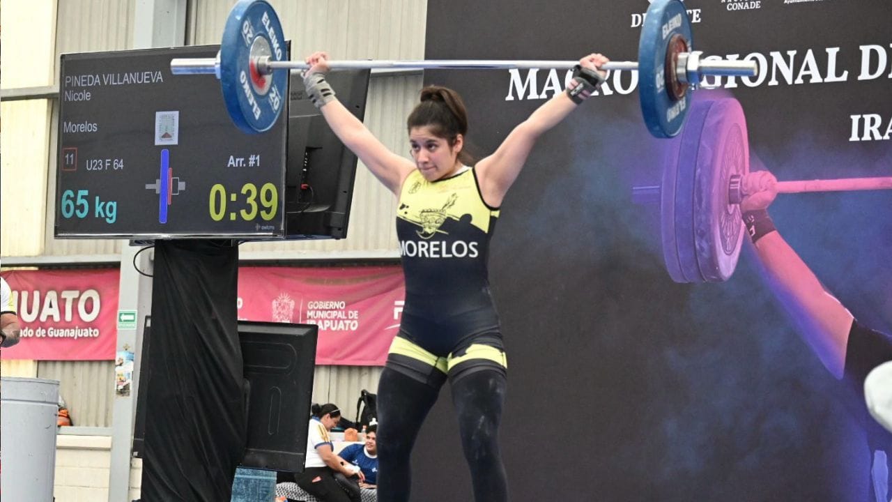 Competirá morelense ante mejores pesistas de México