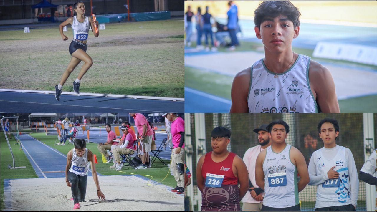 ¡Boleto a Tlaxcala! Seis atletas morelenses aseguran plaza en Olimpiada Nacional 2025