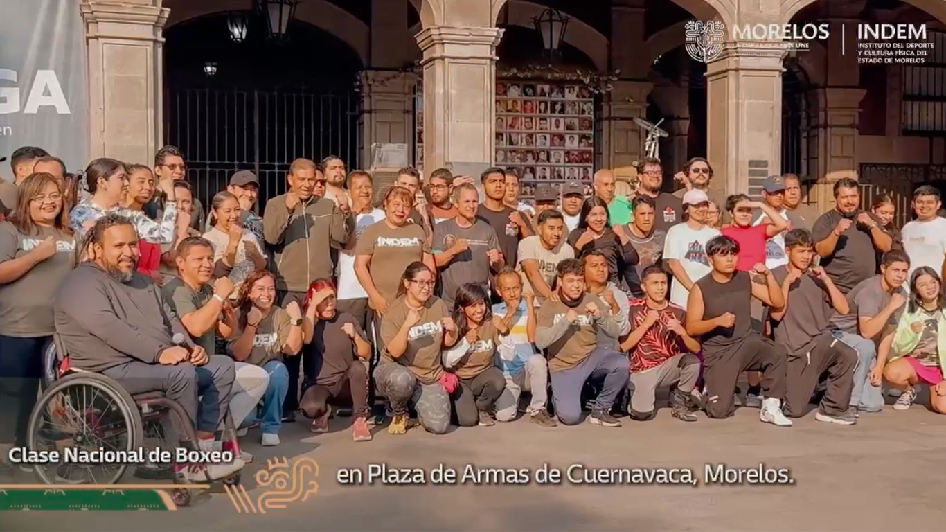 Clase nacional de boxeo en Cuernavaca y otros municipios de Morelos